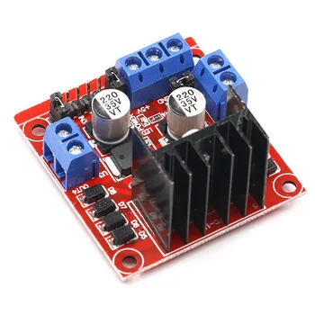 

1pcs L298N driver board module L298 stepper motor smart car robot breadboard peltier High Power