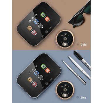 

Home IPS LCD Screen Anti-Theft DoorSmart Electronic PeepholeHome Video DoorbellSmart Peephole DoorbellElectronicPeepholeDoorbell
