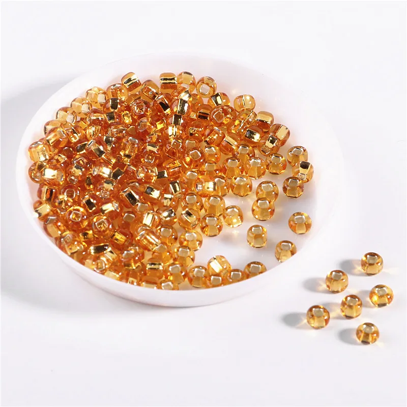 10g 2mm/3mm/4mm Glass Seed Beads Square Spacer Glass Beads For Jewelry Making Handwork Tailor Diy Lentejuelas Bracelets Necklace Jewelry Making Supplies