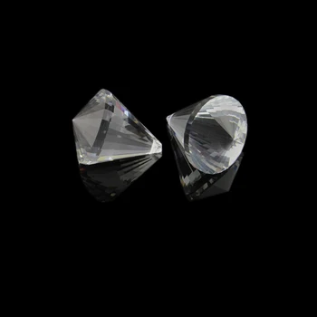 

50mm Clear Crystal Diamond Hanging Balls Prism Suncatchers Crystal Drop For Chandelier Free Shipping