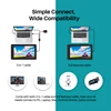 HUION New Arrival Kamvas 16(2021) Graphics Drawing Monitor Battery-free Digital Pen Tablet For Win/MAC And Android 120%s RGB 5