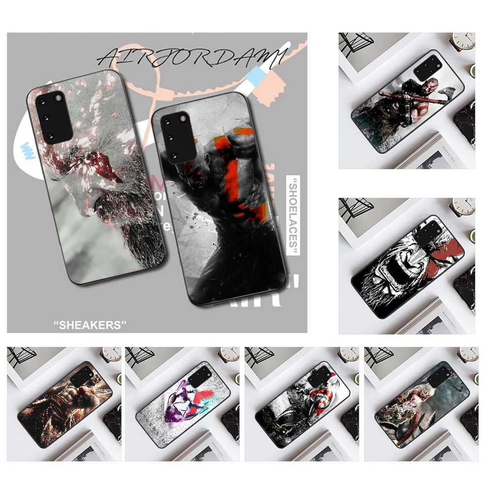 NBDRUICAI God War черный ТПУ мягкий резиновый чехол для телефона Samsung S20 plus Ultra S6 S7 edge S8 S9 S10