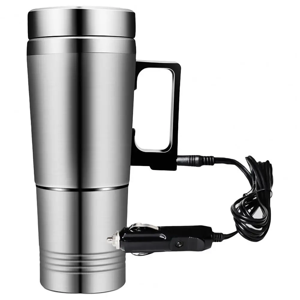 300mL 12V 70W Stainless Steel Car Electric Cup Hot Water Tea