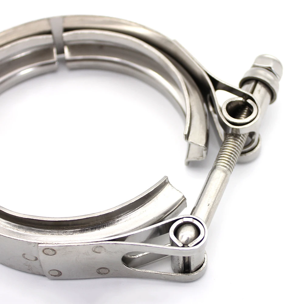 

Universal Flange Silver Connection Clamp Pipe 3.0inch-76mm Accessories