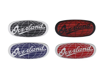 

3D Overland for Off Road SUV Car styling Fender Rear Trunk Emblem Badge Sticker
