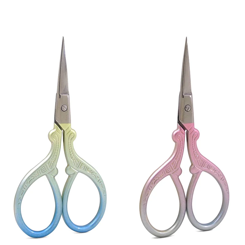 

Vintage Scissors Tailor Scissors Cross Stitch craft scissors Retro Embroidery Scissors Sewing Handicraft Tool Thread Yarn Shears