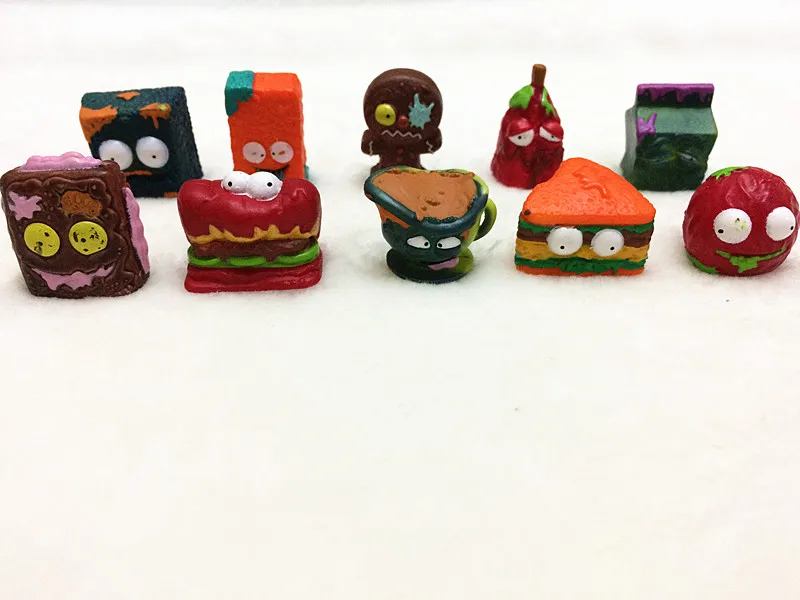 Случайный 5 шт./лот меняют цвет в Grossery Gang игрушки Фигурки жесткий банды дети