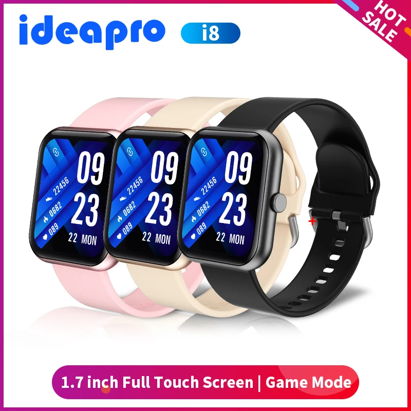 New 21 Smartwatch 1 7inch Ideapro I8 Game Mode Smart Watch For Android Ios Phone Women Gts Smartwatch For Xiaomi Heart Rate Smart Watches Aliexpress New 21 Smartwatch 1 7inch Ideapro I8 Game Mode Smart Watch For Android Ios Phone Women Gts Smartwatch For Xiaomi Heart Rate Smart Watches Aliexpress