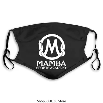 

neue MAMBA Sports Academy Maske Kobe_ Bryant_ Legacy schwarz Weiß Masken 2020 Hochwertige Markenmaske Casual Cartoon O-Ausschnit