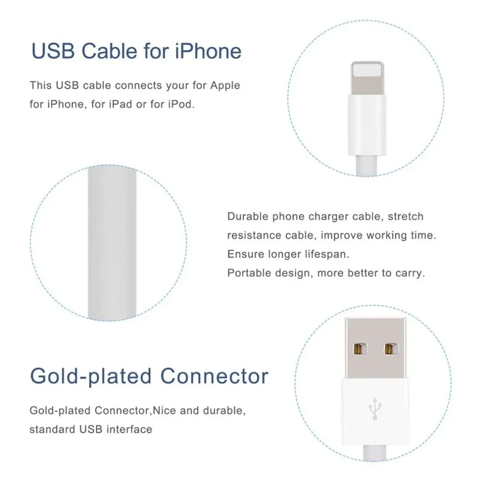 USB кабель для передачи данных для iPhone 11 Pro Max 7 8 X XS Max XR Быстрая зарядка USB кабель для зарядки для iPhone 5 6 Plus провод зарядного устройства для iPad