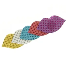 50 пар(100 шт)/партия Одноразовые женские наклейки на соски атласные невидимые груди Губы сексуальная застежка на липучке на бюстгальтере коврик для сосков