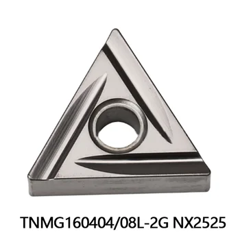 

TNMG160404L-2G NX2525 100% original TNMG160408L-2G carbide inserts for lathe turning tool holder cnc boring bar steel