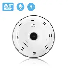 Besder 360 градусов панорамная камера HD 960P IP камера Wi-Fi двухсторонняя аудио с слотом для sd-карты Крытая VR беспроводная камера безопасности