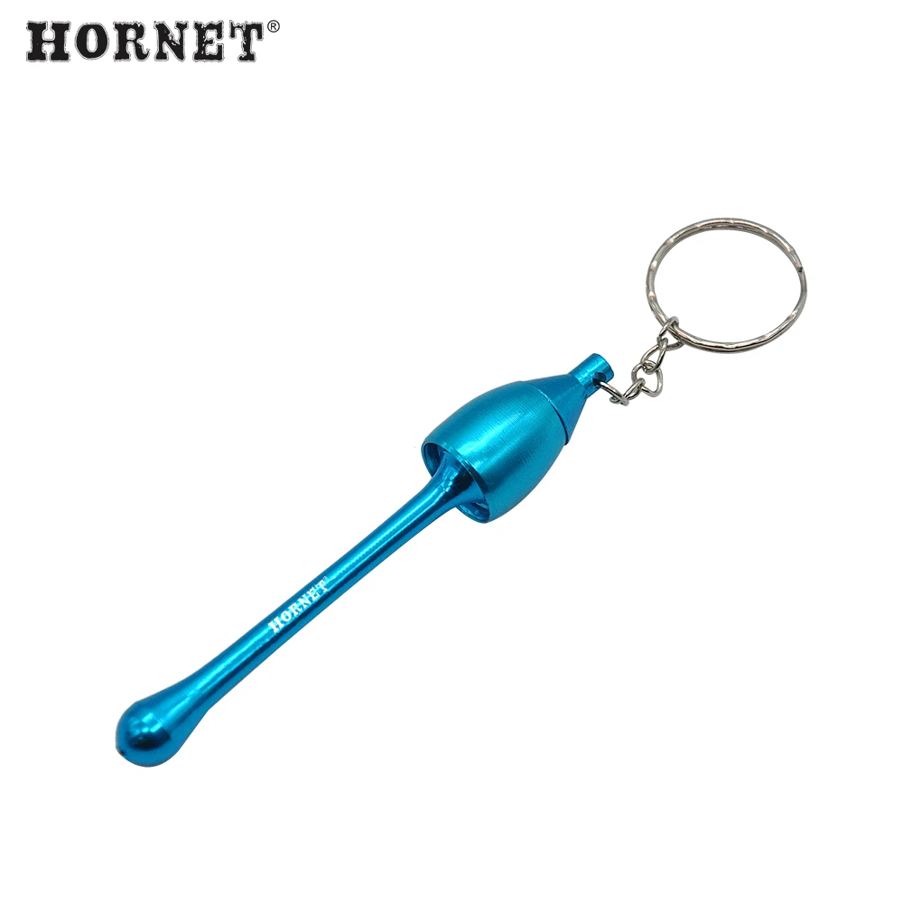 HORNET металлическая курительная трубка красочные грибы с кольцом для ключей