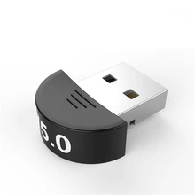 USB bluetooth 5,0 адаптер приемник беспроводной мини-usb-адаптер 5,0 для компьютера ПК мышь музыкальный приемник с динамиком