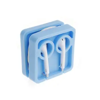 

2020 New Earphone Cable Winder Silicone Tidy Headphone Line Cord Holder Headset Earbud Wire Organizer Cable Cord Wrap Management