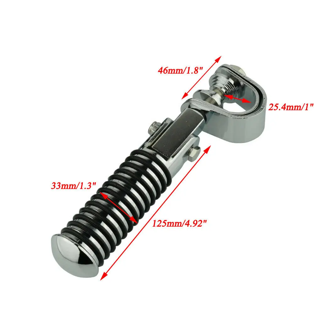 МОТОЦИКЛ хром черный 7/"-1" Краш бар фиксатор подножек шоссе уплотнительное кольцо подножки колышки для Harley Kawasaki Honda Suzuki