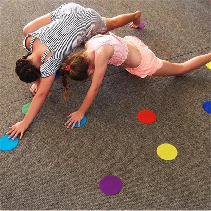 

MeterMall Sitting Carpet Spots Markers Educational Nylon Magic Dots Sticker for Preschool Kindergarten