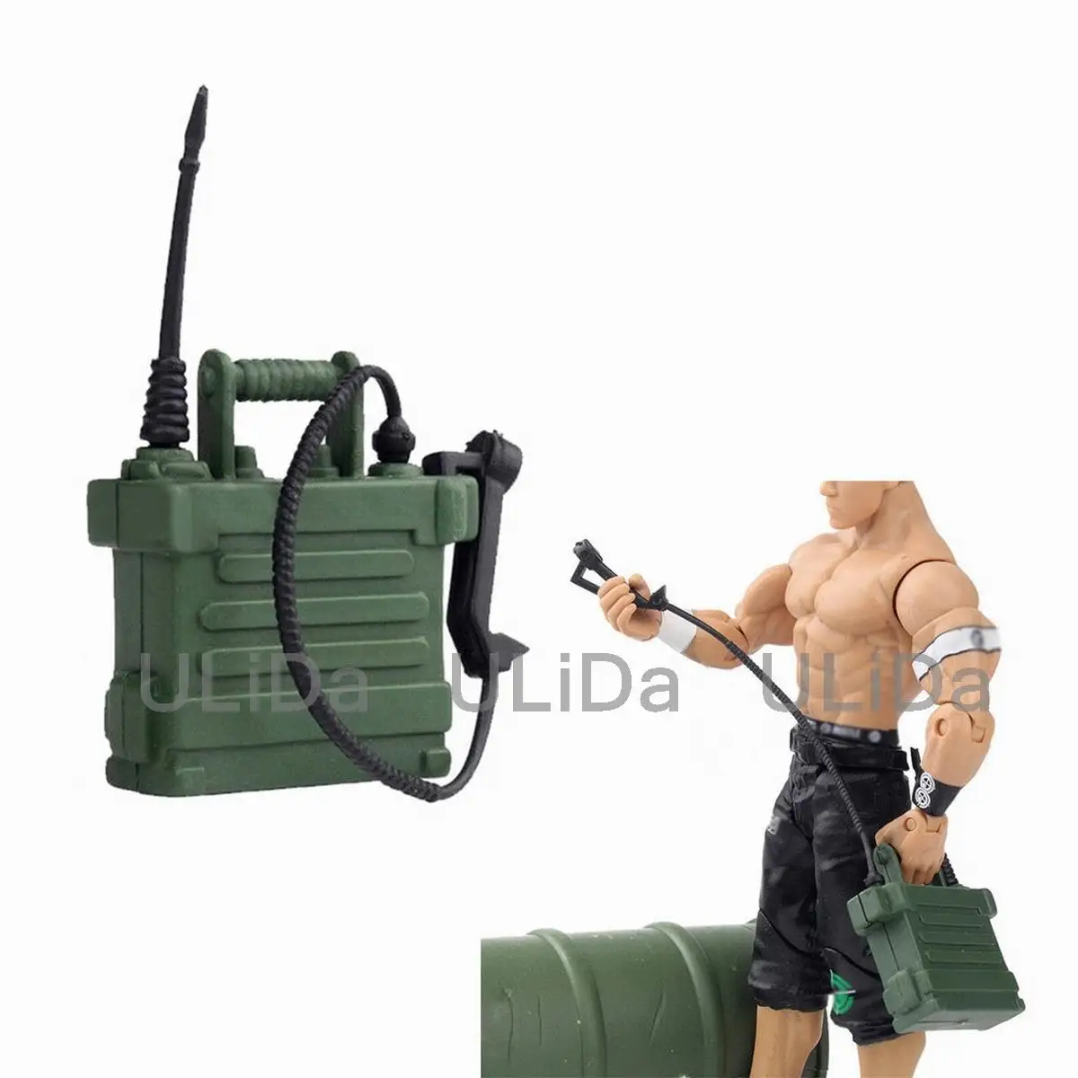 

1/10 Scale Radio Station Phone Simulation for 1:10 RC Crawler Axial SCX10 90046 D90 D110 TF2 Traxxas TRX-4 RC Car Accessories