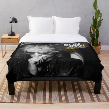 

Bon Jovi 2020 Album Throw Blanket Soft Sherpa Blanket Bed Sheet Single Knee Blanket Office Nap Blanket