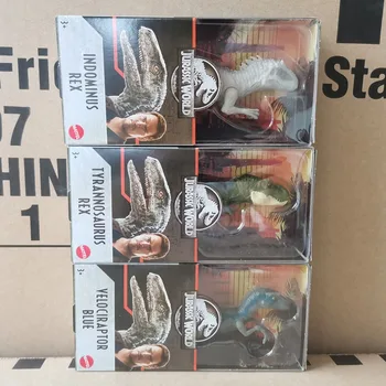 

Mattel Jurassic World Classic Character Single Pack GFL99 Boy Toy Tyrannosaurus Velociraptor Tyrannosaurus