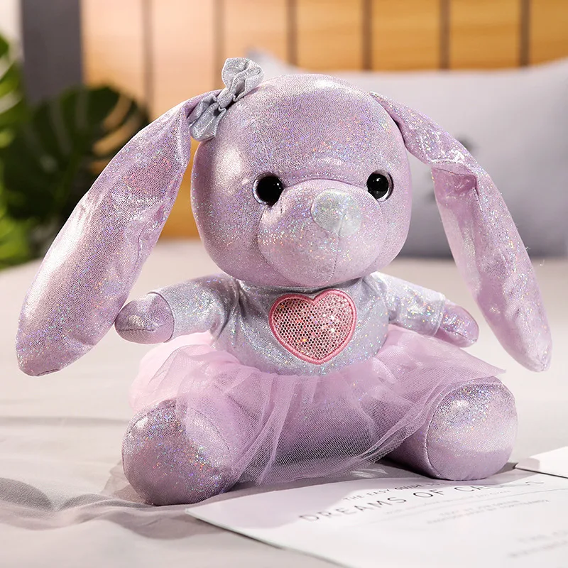 New plush toy stuffed animal leather elephant Alice colorful plush toy proboscis pink elephant doll doll home decoration to send