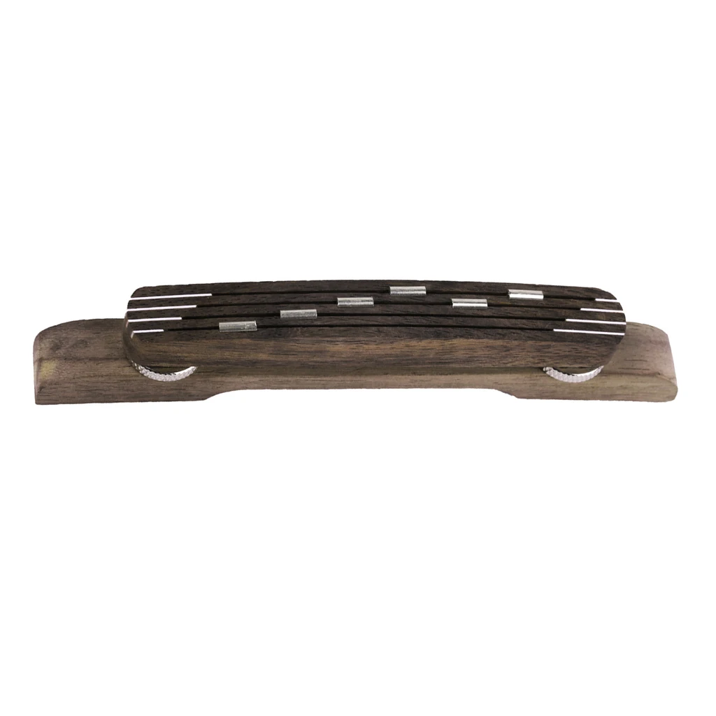 Guitar Bridge Carved Rosewood Saddle For Bass Guitar, Adjustable