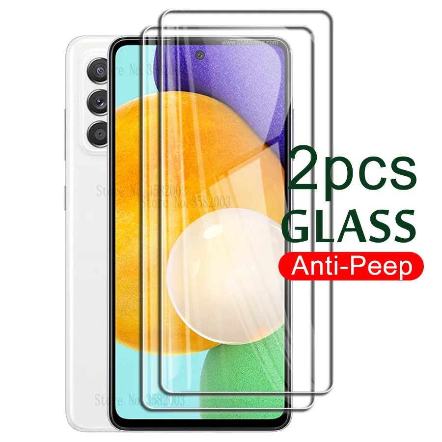 Per Samsung A52 5G Glass 2Pcs Protector Per Samsung Galaxy A52S Light 2021 Pellicola Protettiva Steklo Samsun A 52 S 52 S