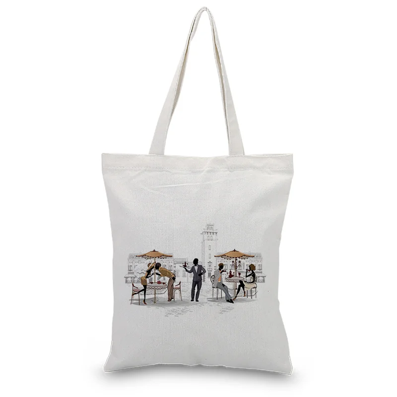 Большая сумка из плотной ткани для влюбленных с узором Применение текст из серии "сделай сам" с принтом сумка для покупок с логотипом Сумочка Эко многоразовая утилизация