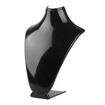 

Acrylic Material Necklace Display Stand Useful Women Desktop Jewelry Stand Chain Holder Organizer Display Rack Drop Shipping