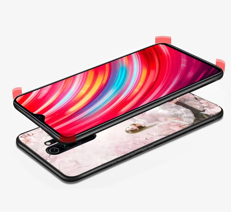 Чехол для Xiaomi Redmi Note 8 T 8 Pro, Мягкий ТПУ силиконовый Модный чехол для Xiaomi Redmi Note 8 Note8T 8 T Pro, задняя крышка для телефона