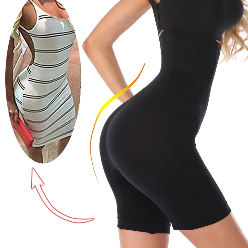 

Thigh Shaping Pants High Waist Tummy Control Panties Women Slimming Body Shaper Modeling Strap Shapewear Briefs Underwear Corset