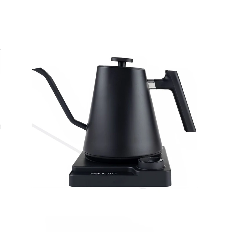 Felicita, кофейник, 220, велектрический чайник для воды/с переменной температурой, цифровой чайник, для заливания кофе и чая, 600 мл - Цвет: 600ml