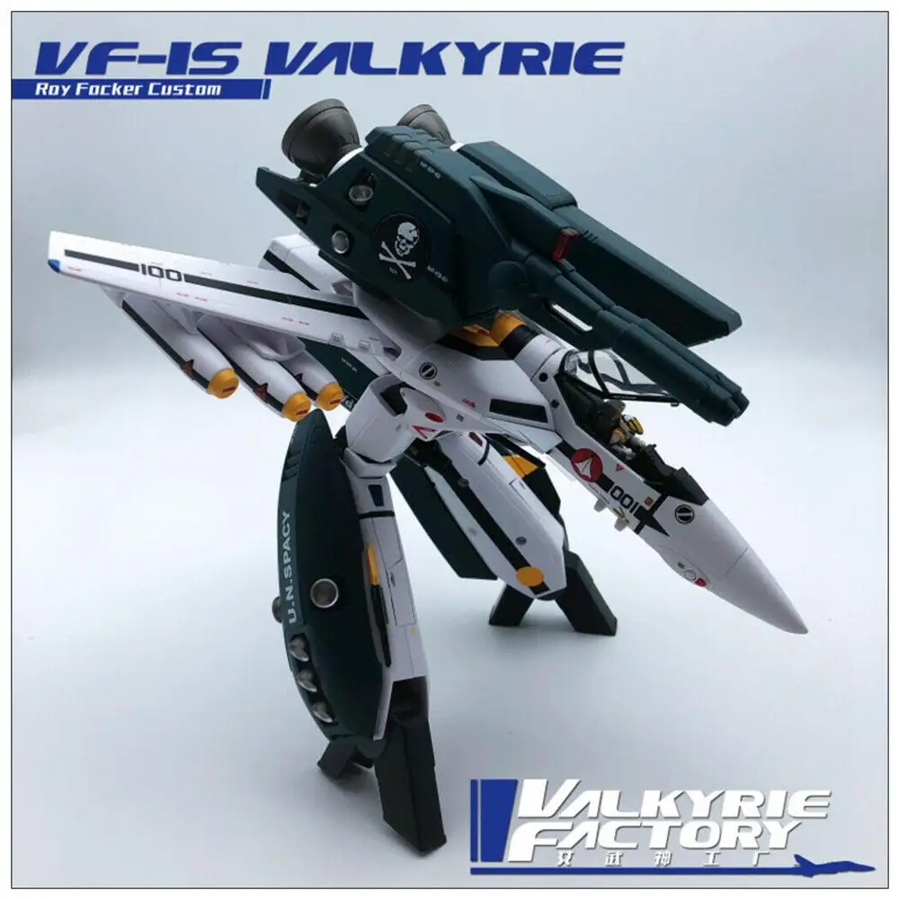 Новая фабрика валькири 1/60 Macross ARCADIA VF-1S Roy Focker все окрашенные ко