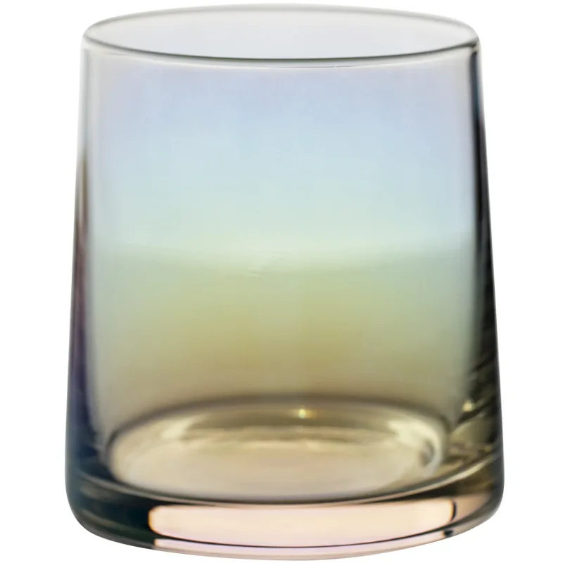KINGLANG красочные очки Ins windglass, прозрачное стекло для воды, стакан для виски, стакан для молока