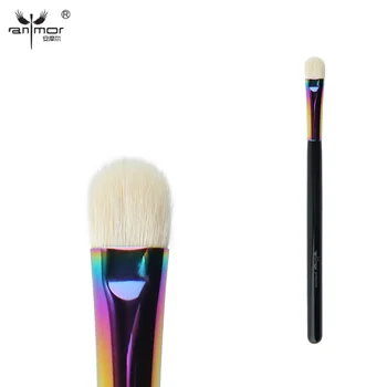 

Anmor Goat Hair Large Eyeshadow Brush High Quality Eye Makeup Brushes for Daily or Professional Make Up maquillajeRainbow Brush