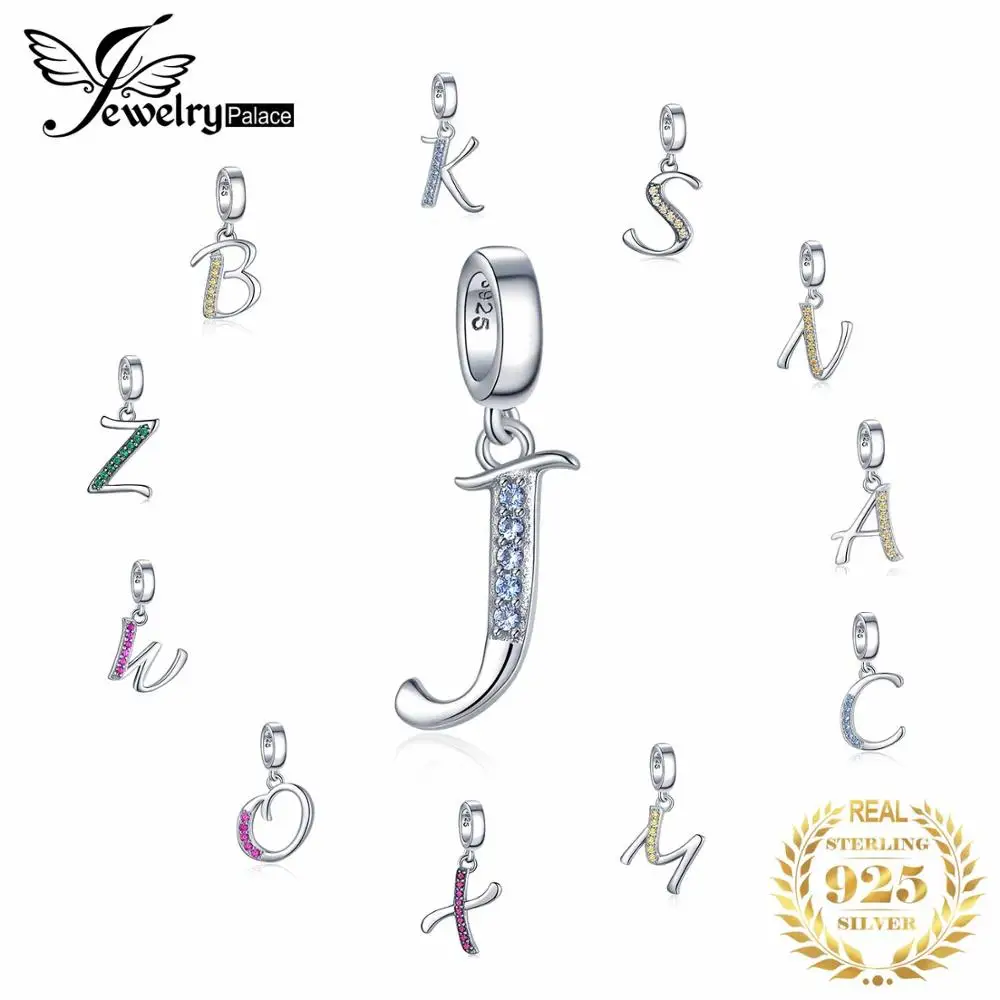 JewelryPalace первоначального серебряные бусины 925 пробы Подвески для браслеты серебро