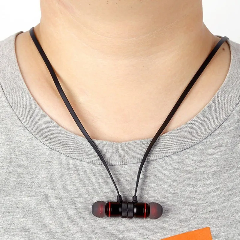 GZ05 Wireless Super earphone Bass Sweat-Proof Bluetooth Earphone Magnetic Sport Stereo earphone for Mobile Phone Laptop