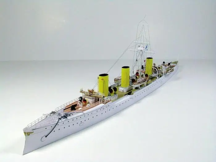 3D бумажная модель Warship Novik сделай сам|Картонные конструкторы| |