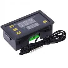 Thermostat numérique LCD 12V 20A W3230, régulateur de température, régulateur de température, alarme de haute température