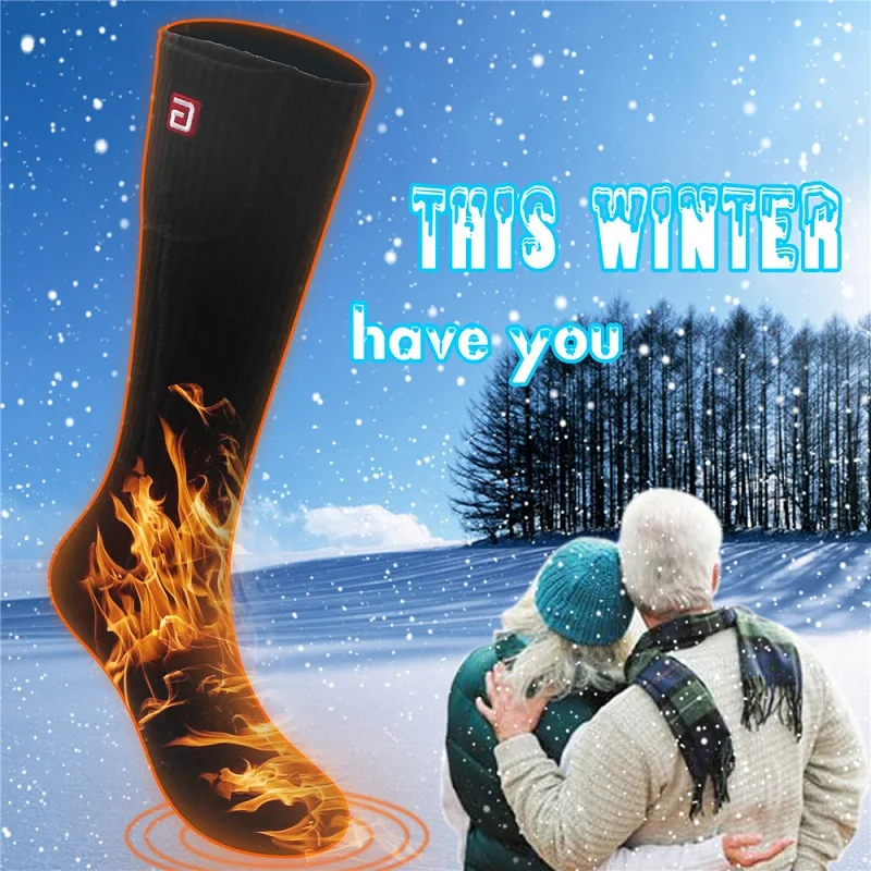 Global Vasion мужские Wo мужские аккумуляторные носки с электроподогревом батареи тепловой Sox, уличные зимние теплые носки с подогревом