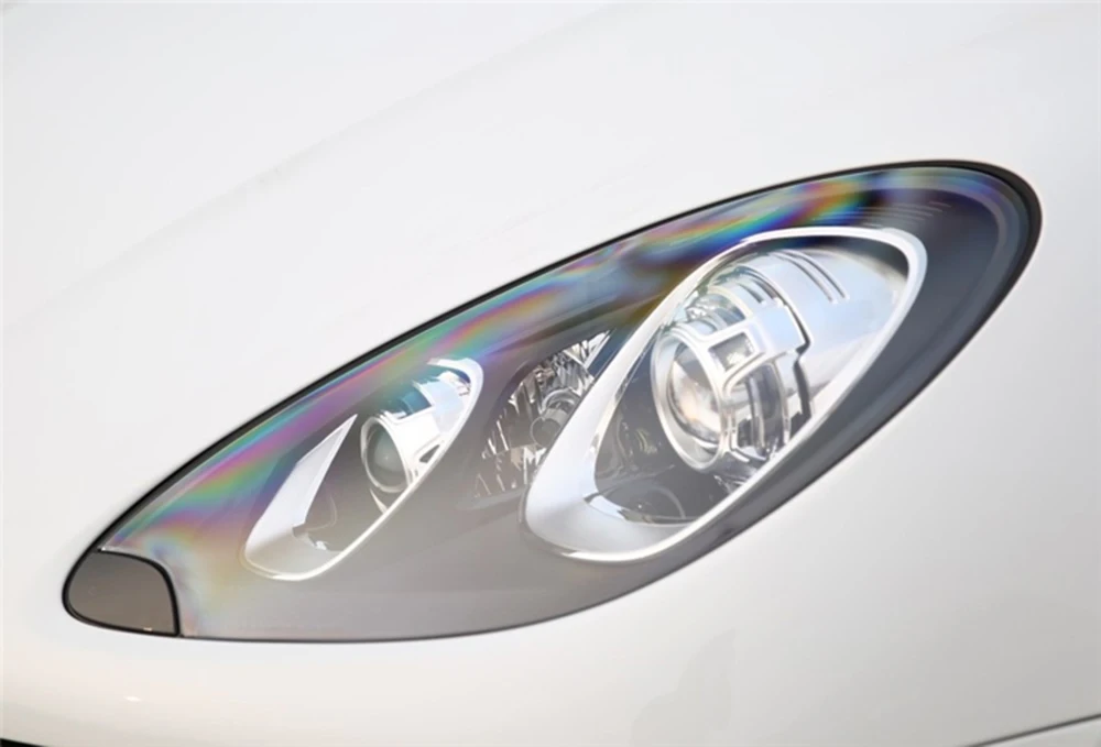 Для Porsche Macan S Macan Turbo 2012 2013 крышка фары автомобиля Замена объектива прозрачные линзы Авто оболочка Крышка
