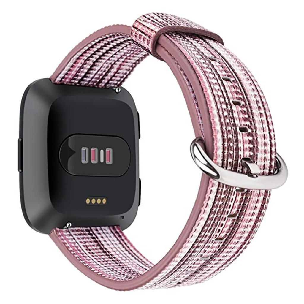 Легкий нейлоновый регулируемый ремешок для спортивных часов Fitbit Vers 2