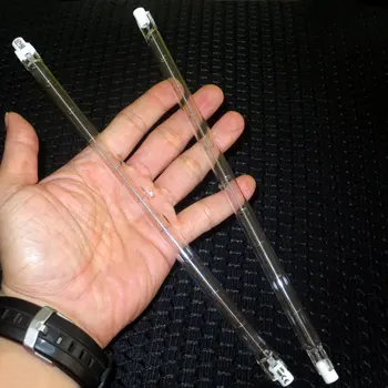 

2Pcs Glass Tube Halogen J-Type 220V~240V 1000W 1000 Watt 189mm T3 R7s Halogen Quartz Lamp
