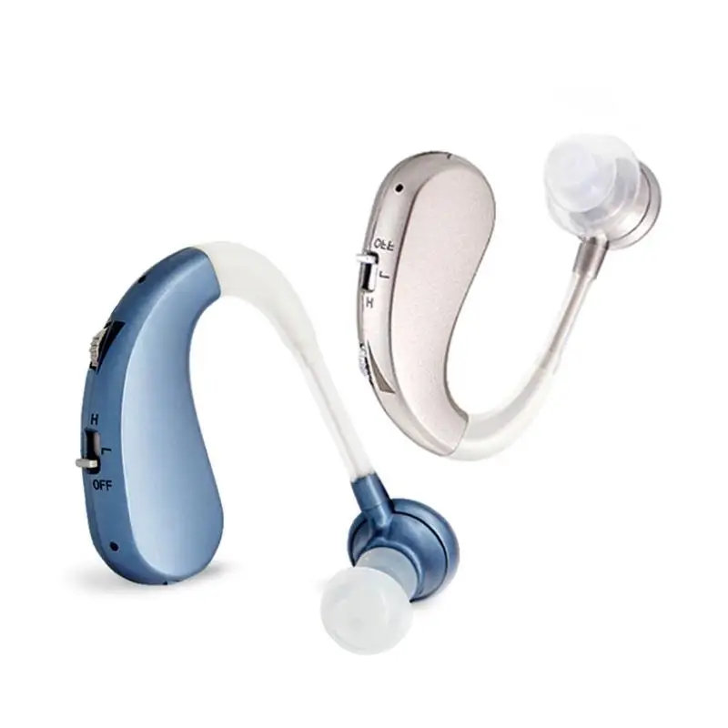 Rechargeable Mini Digital Hearing Aid Device Wireless Sound Amplifier Ear Aids for the Hearing Loss Elderly Drop Shipping