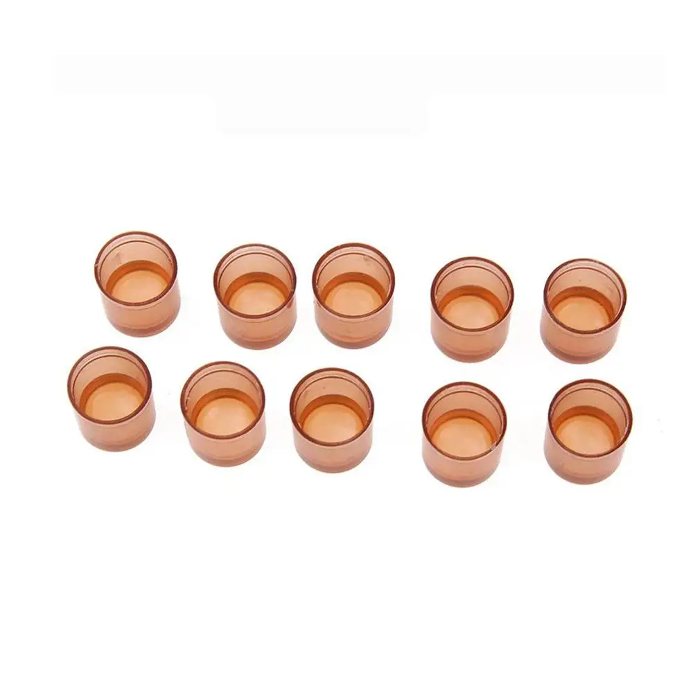 

100Pcs Beekeeping Queen Cell Cup Bee Basic Beekeeping Tools Artificial Queen Beekeeping Beekeeping Brown King Cup