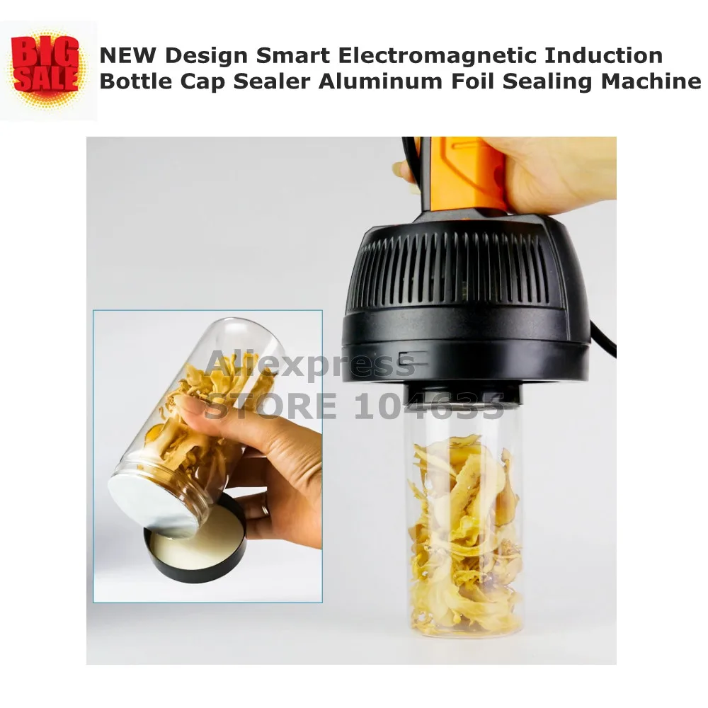 Protable Handheld Induction Sealer Electromagnetic Bottle Sealing Machine Aluminum Foil Plastic Cap Lid Seal Can Pack Equipment 5
