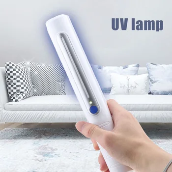 

Hot Portable UV Germicidal Lamp Home Travel Disinfection Sterilizer UV Light QP2