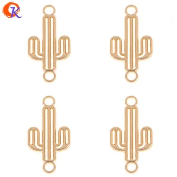 

Cordial Design 100Pcs 13*27MM Jewelry Accessories/Earring Connectors/Cactus Shape/Charms Pendant/Hand Made/DIY/Earring Findings