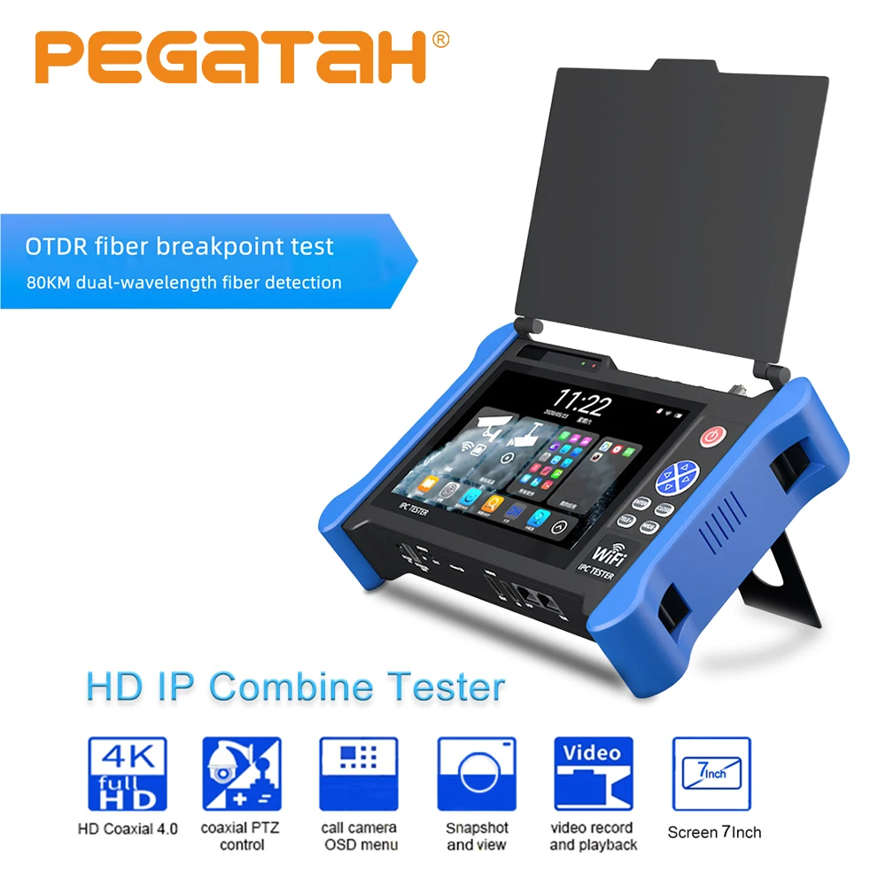 Камера видеонаблюдения тестер для IP камер POE IPC 4K|Монитор и дисплей CCTV| |